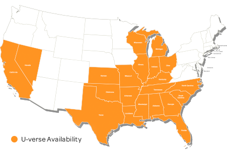 AT&T Availability Map